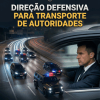 Direção defensiva para transporte de autoridades