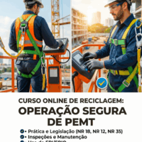 NR 18 - plataforma elevatória móvel de trabalho PEMT
