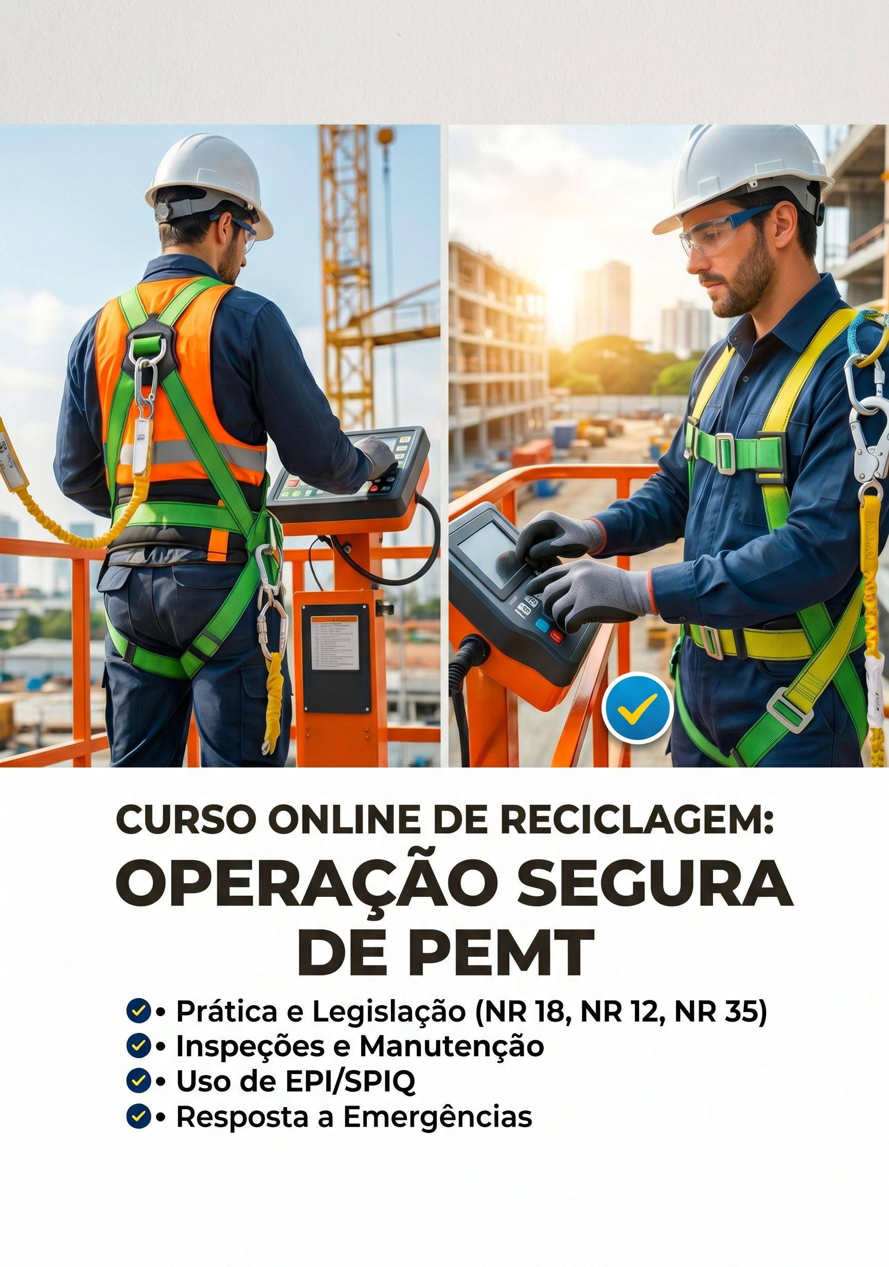 NR 18 – Plataforma Elevatória Móvel de Trabalho (PEMT)
