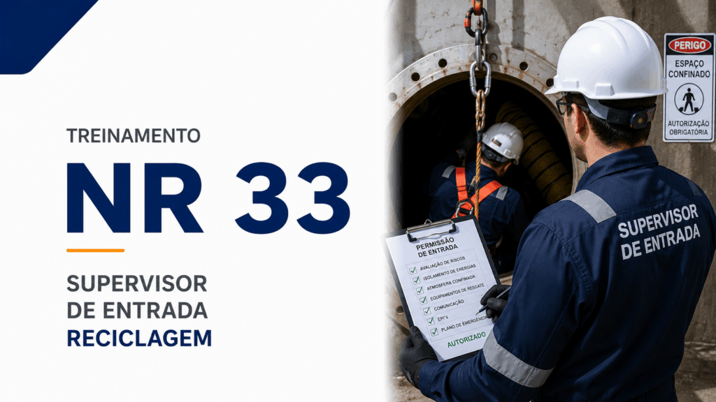 NR-33 Supervisor de Entrada – Reciclagem