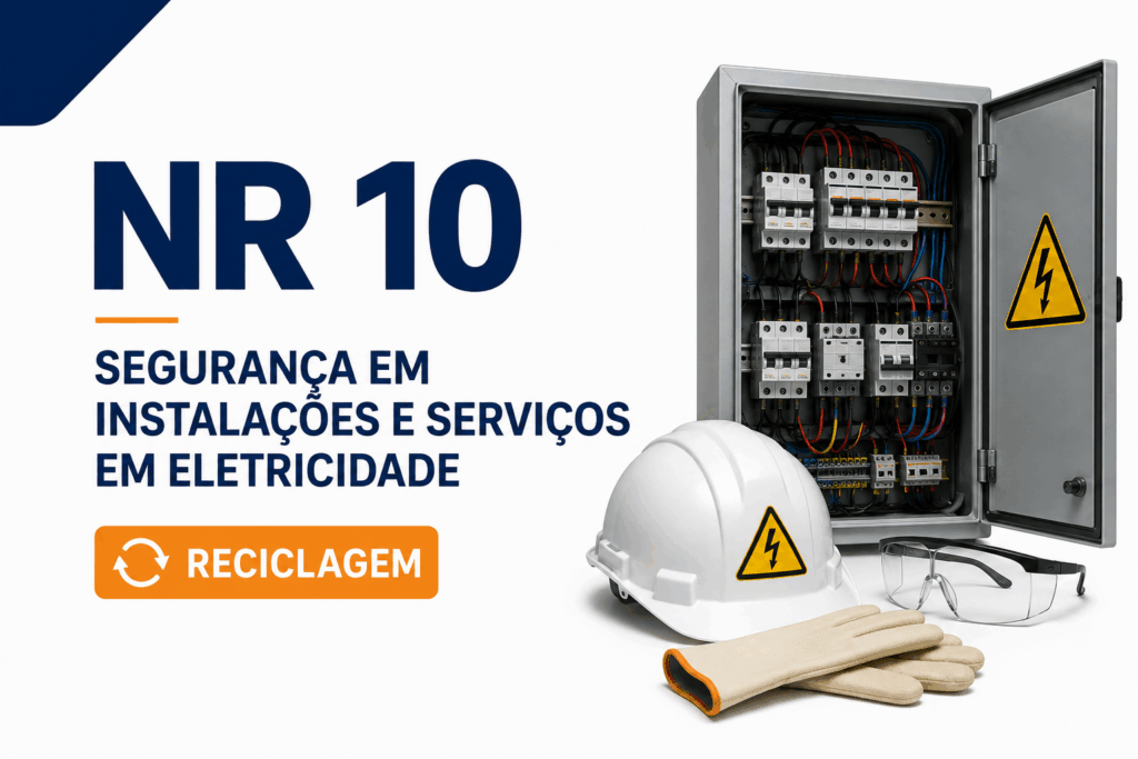 NR 10 – Segurança em Instalações e Serviços em Eletricidade – Reciclagem
