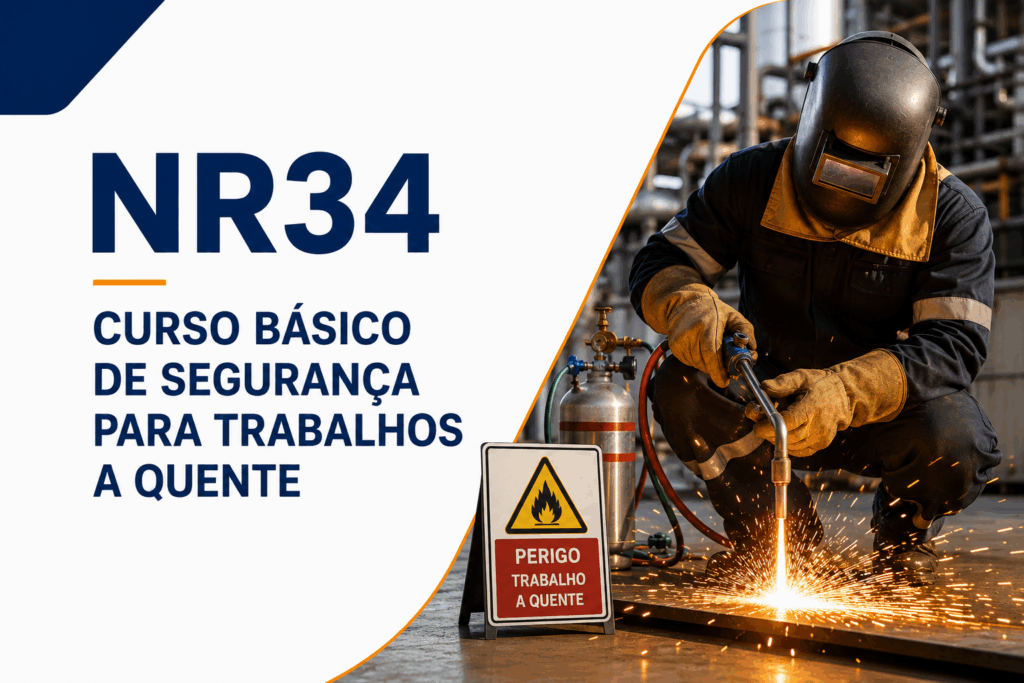 NR34 – Básico de Segurança para Trabalhos a Quente