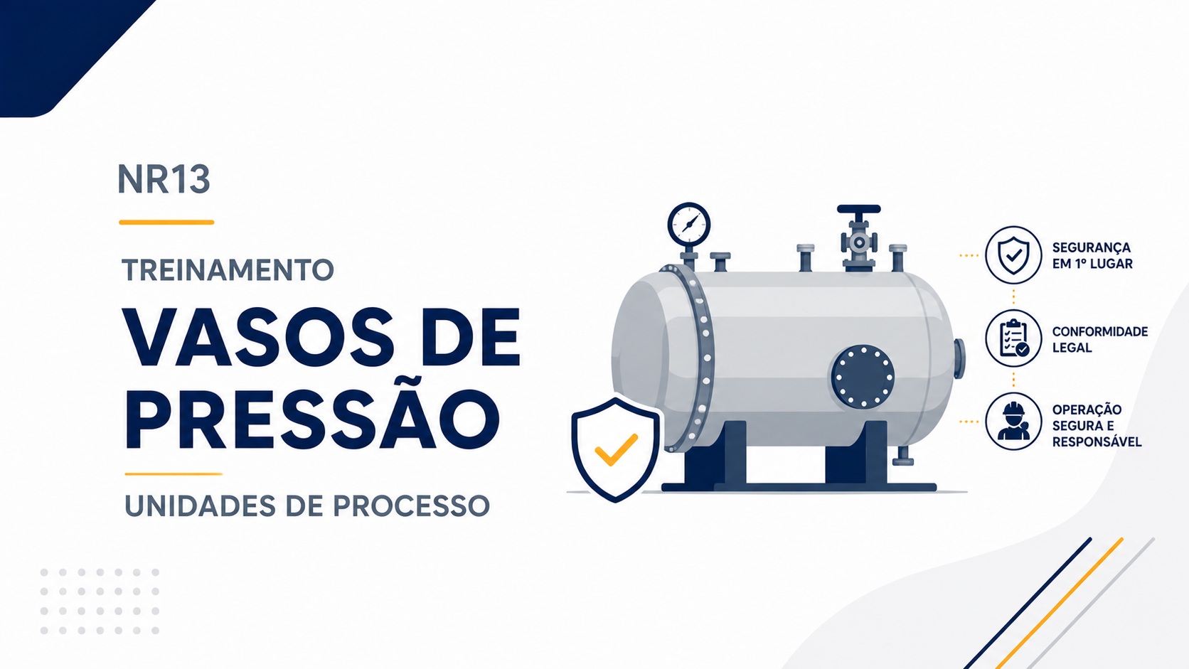 NR 13 Vasos de Pressão - Unidades de Processo